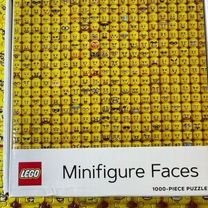 Lego Minifigure Faces Puzzle - Yellow and Black